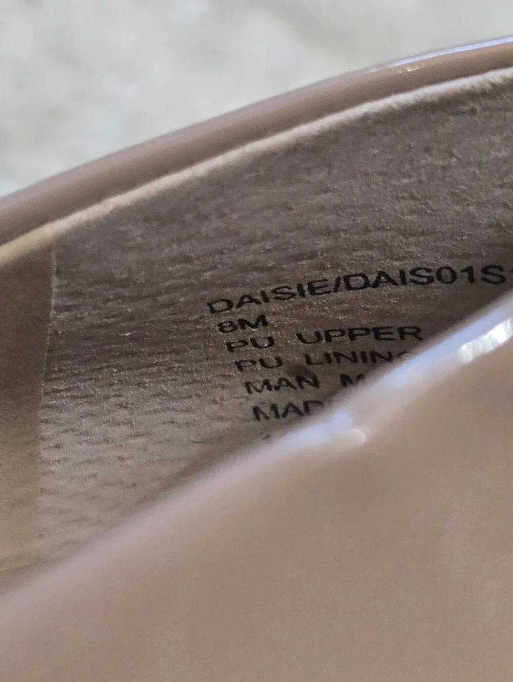 Steve Madden Daisie Nude Patent Pointed Toe Stiletto Neutral Office Pumps, 8